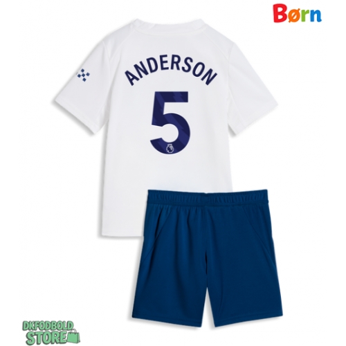 Manchester City Elliot Anderson #5 Replika Babytøj Tredje sæt Børn 2026-27 Kortærmet (+ Korte bukser)